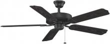 FanC Fans Fanimation BP230BL1 - Traditional Black Ceiling Fan