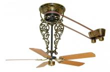 FanC Fans Fanimation FP520AB-FP1018-FP580AB - Traditional Antique Brass Belt Fan