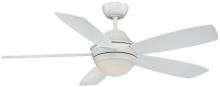 FanC Fans Fanimation FP5420MW - Transitional Three Light White Ceiling Fan