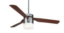 FanC Fans Fanimation FP8008CH - Contemporary Two Light Chrome Ceiling Fan