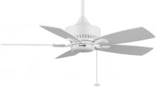 FanC Fans Fanimation FP8042WH - Tropical White Ceiling Fan