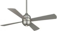 FanC Fans Fanimation FP8050SN - Contemporary One Light Satin Nickel Ceiling Fan