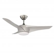 Kendal AC24246-SN - BURAN 46 in. Satin Nickel Ceiling Fan