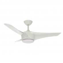 Kendal AC24246-WH - BURAN 46 in. White Ceiling Fan