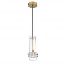 Kendal PF108-BRS - CLOE 1-Light Brass Pendant