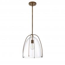 Kendal PF114-BRS - SOLANA 1-Light Brass Pendant