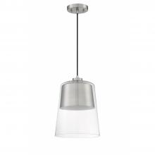 Kendal PF137-SN - CALADON 1-Light Satin Nickel Pendant