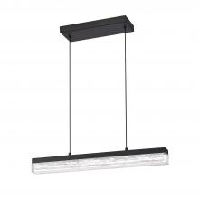 Kendal PF208-BLK - BLACK ICE 24" LED Pendant