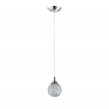 Kendal PF40-1LPE-CH - SOLARO series 1-Light Chrome Pendant