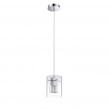 Kendal PF44-1LPE-CH - METRO series 1-Light Chrome Pendant