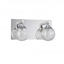 Kendal VF4100-2L-CH - FYBRA 2-Light Chrome Vanity Light