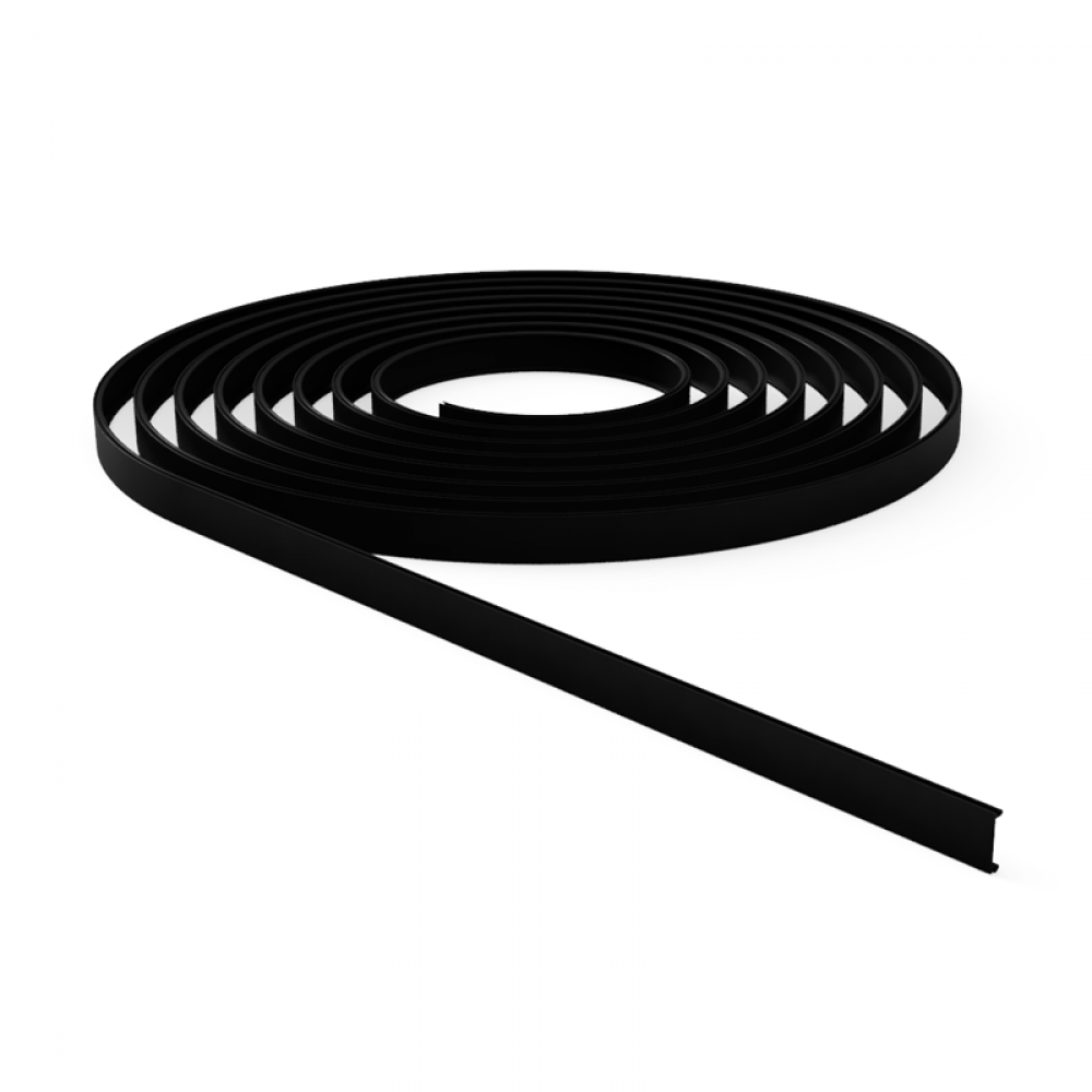 Custom Length Black Lens for Inspire Mud-In 2" Channel