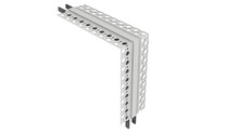 LED INSPIRATIONS CH1-COR-M05-9002 - 90-Degree Outside Corner Channel for Inspire Mud-In 0.5" Channel