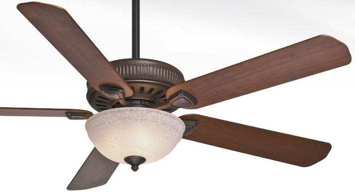 Three Light Onyx Bengal Glass: Toffee Ceiling Fan