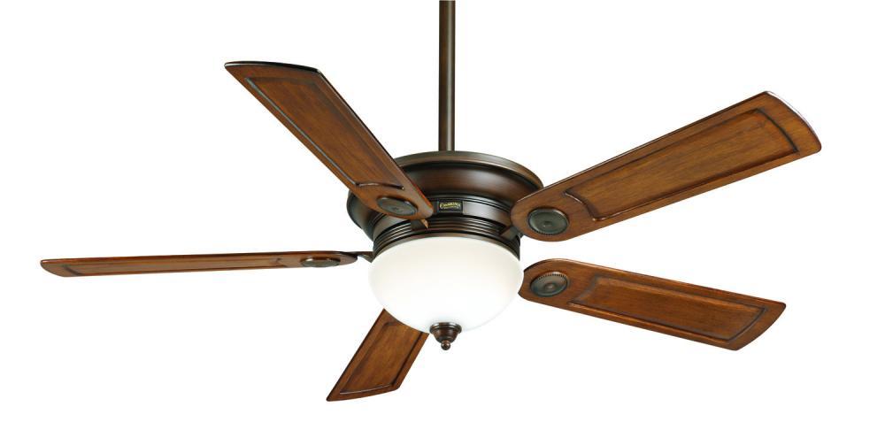 Seven Light Brushed Cocoa Ceiling Fan