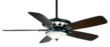 Casablanca AEP C20G624F - Eight Light Bullion Black Glass: Faux Alabaster Black Swirl Ceiling Fan