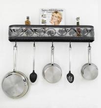 Hi-Lite MFG Co. H-80-24Y-B-BK01/B-COP - POT RACK COLLECTION