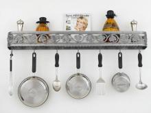 Hi-Lite MFG Co. H-80-46Y-B-BK01/B-COP - POT RACK COLLECTION