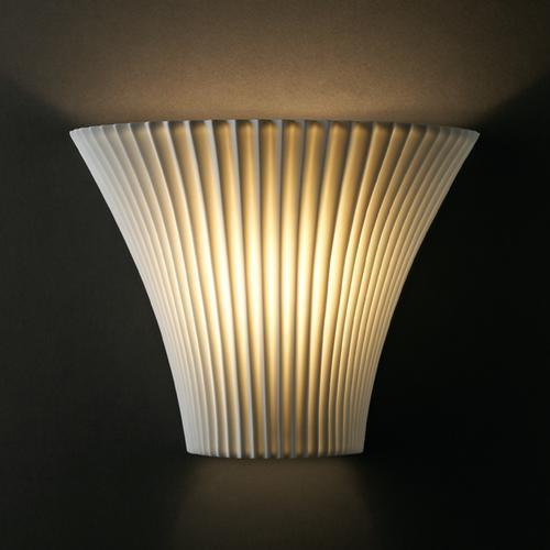 Large Round Flared Wall Sconce