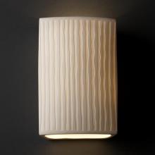 Justice Design Group POR-8856-WAVE-LED-1000 - Large Rectangle Wall Sconce