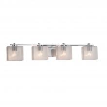 Justice Design Group FSN-8444-55-SEED-CROM - Era 4-Light Bath Bar