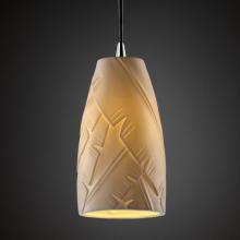 Justice Design Group POR-8816-20-CHKR-CROM-RIGID - Small 1-Light Pendant