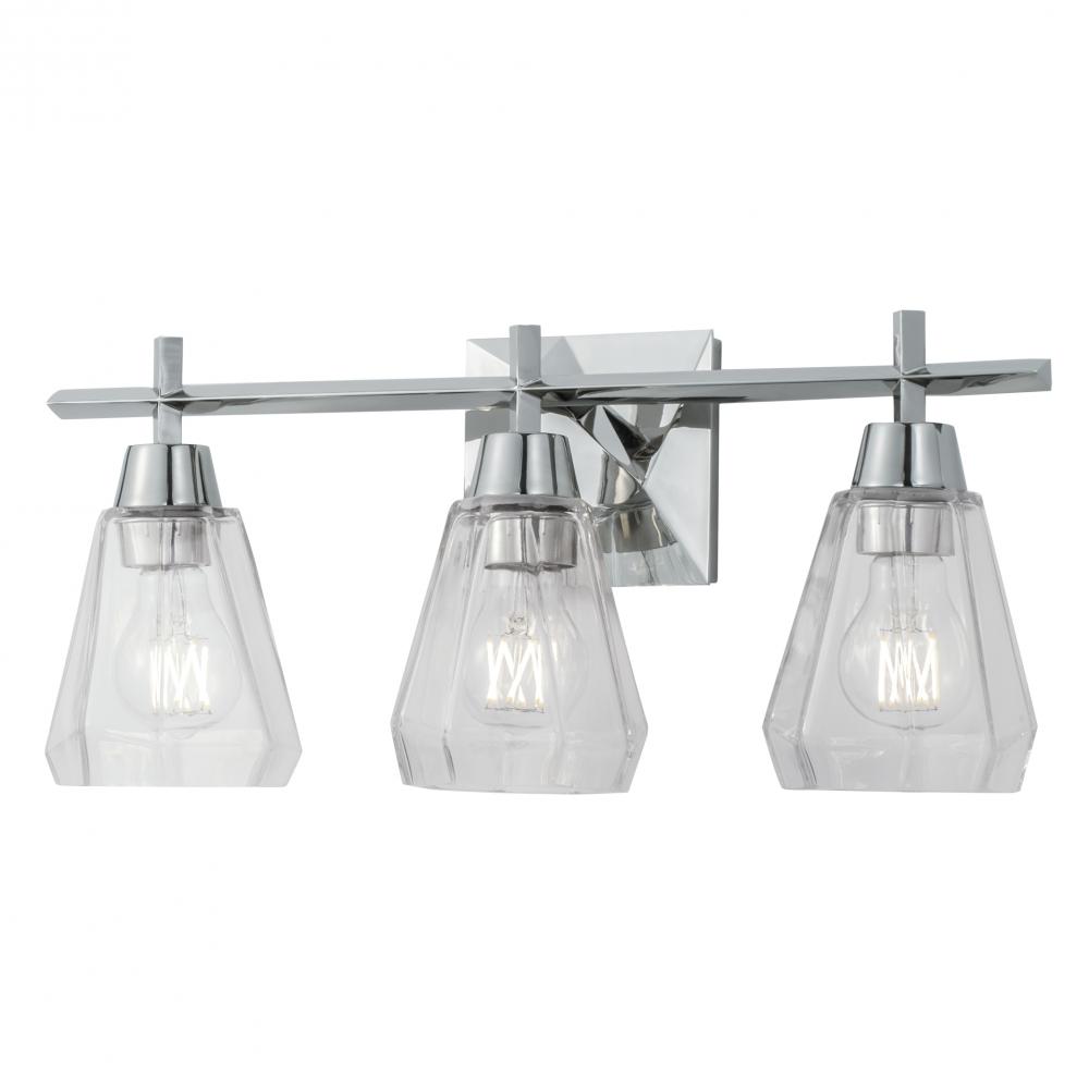 Arctic Vanity Light - Polished Nickel