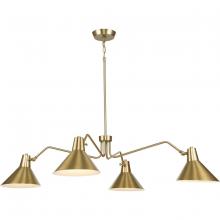 Progress P400310-109 - Trimble Collection Four-Light Brushed Bronze Chandelier