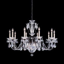 Schonbek 1870 1260N-76S - Bagatelle 13 Light 120V Chandelier in Heirloom Bronze with Crystals from Swarovski®