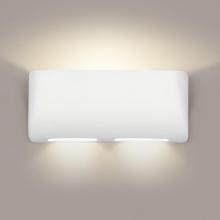 A-19 1304-2LEDE26-A31 - Gran Coronado Wall Sconce: Rio Roho Leather (E26 Base Dimmable LED (Bulb included))