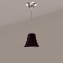 A-19 LVMP20-BG-LEDMR16 - Bella Low Voltage Mini Pendant Black Gloss (12V Dimmable MR16 LED (Bulb included))