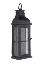 Craftmade ZA1802-MN-LED - Vincent 1 Light Small LED Outdoor Pocket Lantern in Midnight