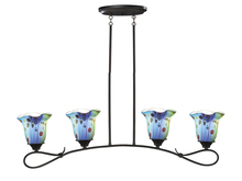 Dale Tiffany AH14238 - 4-Light Morgan Hand Blown Art Glass Island Fixture