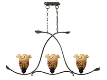 Dale Tiffany SAH15112 - Luster 3-Light Hand Blown Art Glass Hanging Fixture