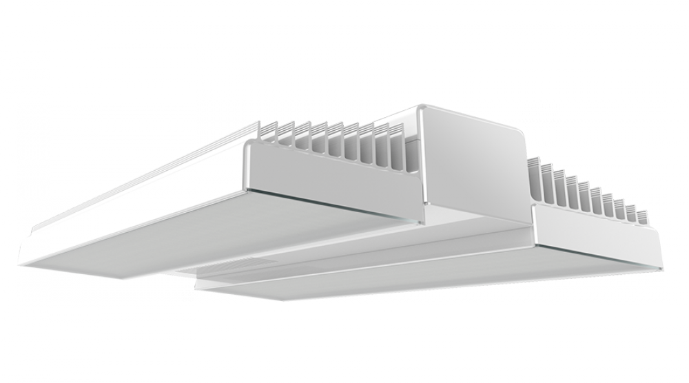 HIBAY 19281 LUMENS RAIL 150W 4000K LED 120V-277V LIGHTCLOUD CONTROLLER WHITE/ALUMINUM