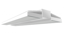 RAB Lighting RAIL400N/LC - HIBAY 52894 LUMENS RAIL 400W 4000K LED 120V-277V LIGHTCLOUD CONTROLLER WHITE/ALUMINUM