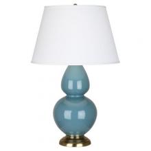 Robert Abbey OB20X - Steel Blue Double Gourd Table Lamp