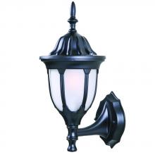 Acclaim Lighting 5060BK/FR - Suffolk Collection Wall-Mount 1-Light Outdoor Matte Black Fixture