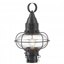 ELK Home Plus 1511-GM-CL - Classic Onion 17.5'' High 1-Light Outdoor Post Light - Gun Metal