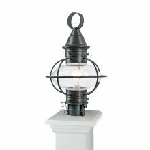 ELK Home Plus 1711-GM-CL - American Onion 19'' High 1-Light Outdoor Post Light - Gun Metal