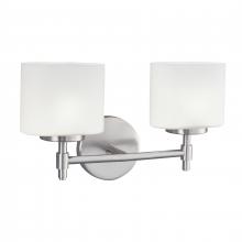 ELK Home Plus 5322-CH-MO - Moderne 14.25'' Wide 2-Light Vanity Light - Chrome