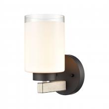 ELK Home Plus 85440/1 - Briggs 5'' Wide 1-Light Vanity Light - Black