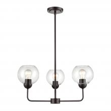 ELK Home Plus CN280327 - Boman 23'' Wide 3-Light Chandelier - Oil Rubbed Bronze