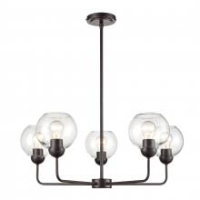 ELK Home Plus CN280527 - Boman 28'' Wide 5-Light Chandelier - Oil Rubbed Bronze