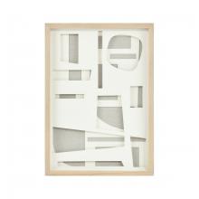 ELK Home Plus H0036-11940 - Paper II Dimensional Wall Art - Neutral