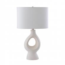 ELK Home Plus H0809-11886 - Fenimore 27'' High 1-Light Table Lamp - White