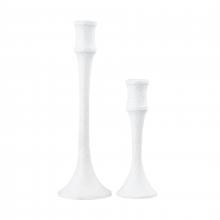 ELK Home Plus H0897-10923/S2 - Miro Candleholder - Set of 2 Plaster White (2 pack) (2 pack)