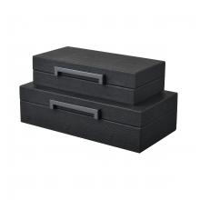 ELK Home Plus S0057-11216/S2 - Grackle Box - Set of 2 Black