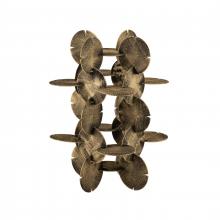 ELK Home Plus S0807-9818 - Flint Sculpture - Antique Brass (2 pack)