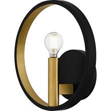 Quoizel WID8810MBK - Winsland 1-Light Matte Black Wall Sconce